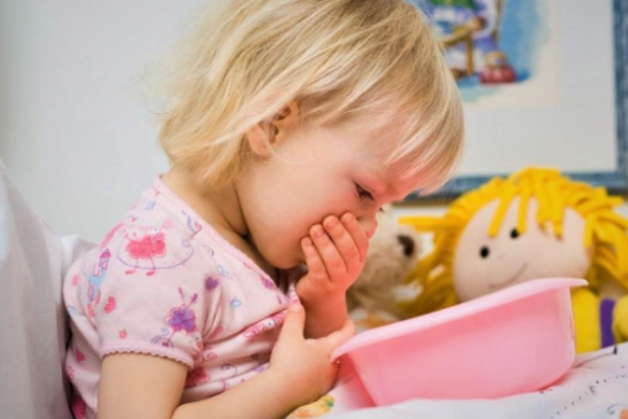 Trẻ có biểu hiện nôn ói thường xuyên