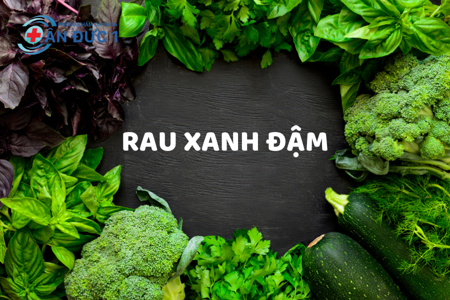 Rau xanh đậm