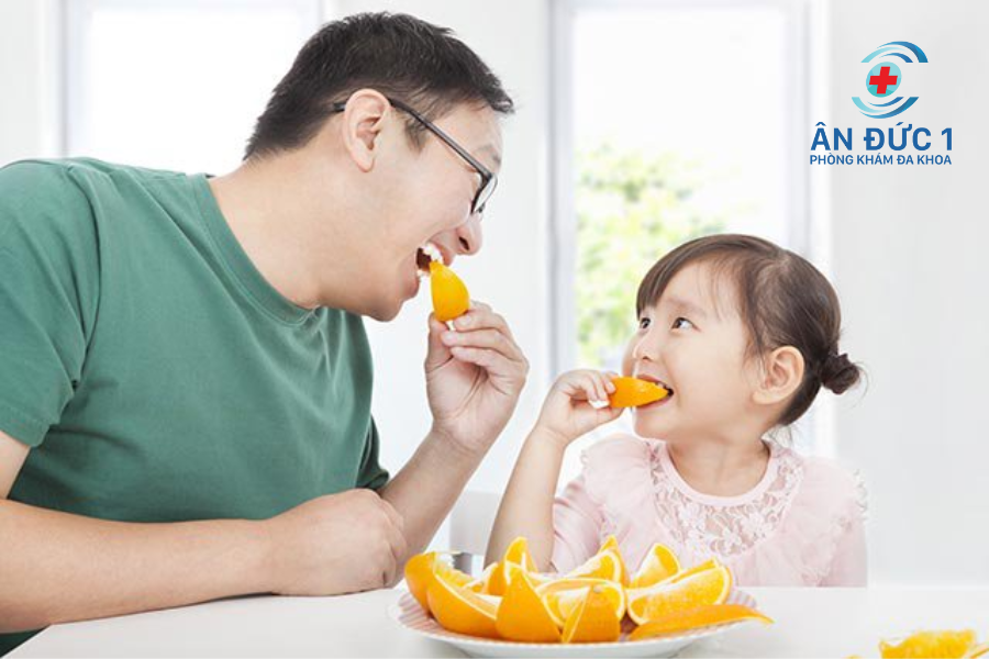 Chế độ dinh dưỡng cho trẻ bị viêm mũi họng